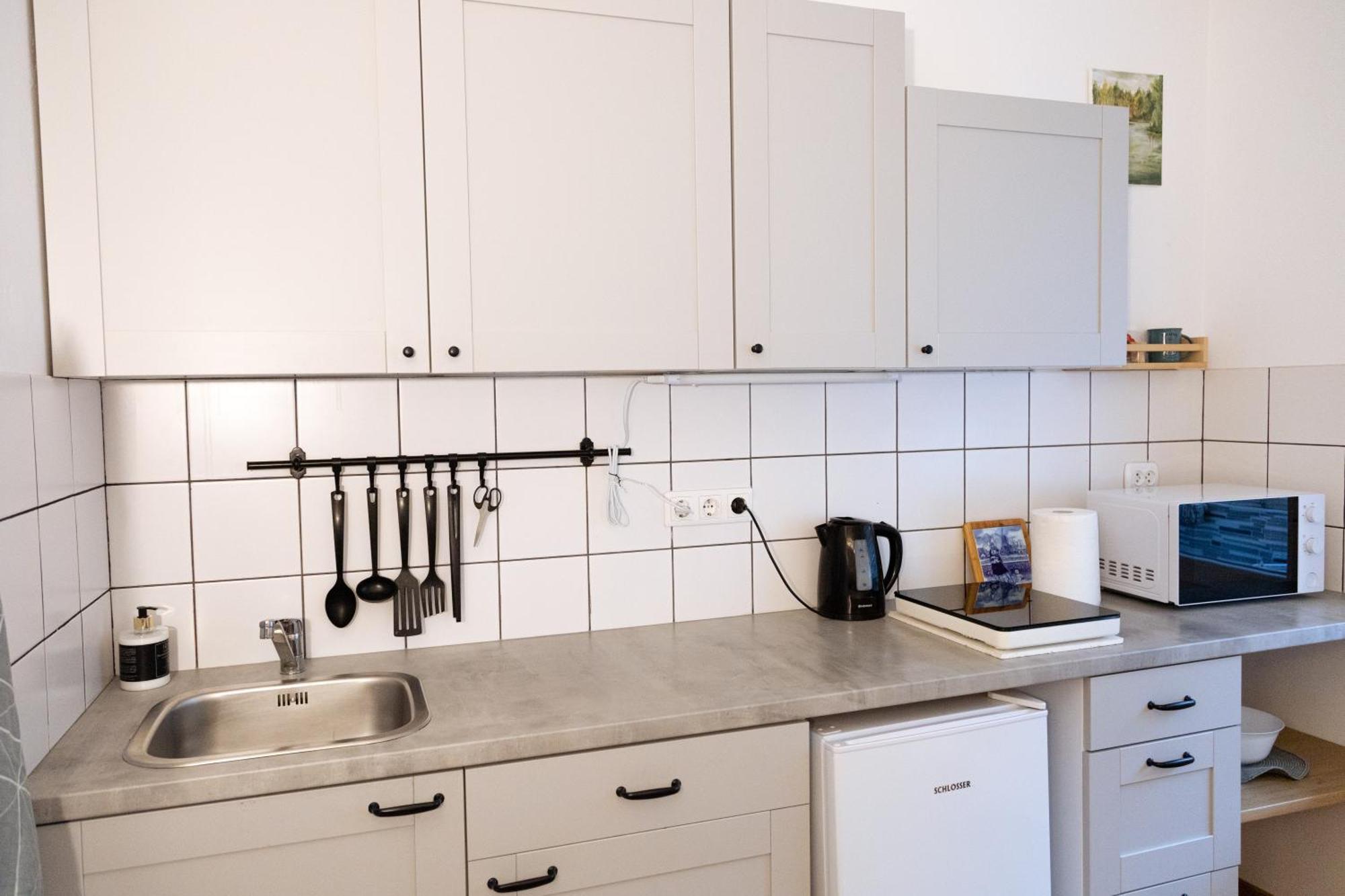 Visaginas Flat White Apartment Luaran gambar