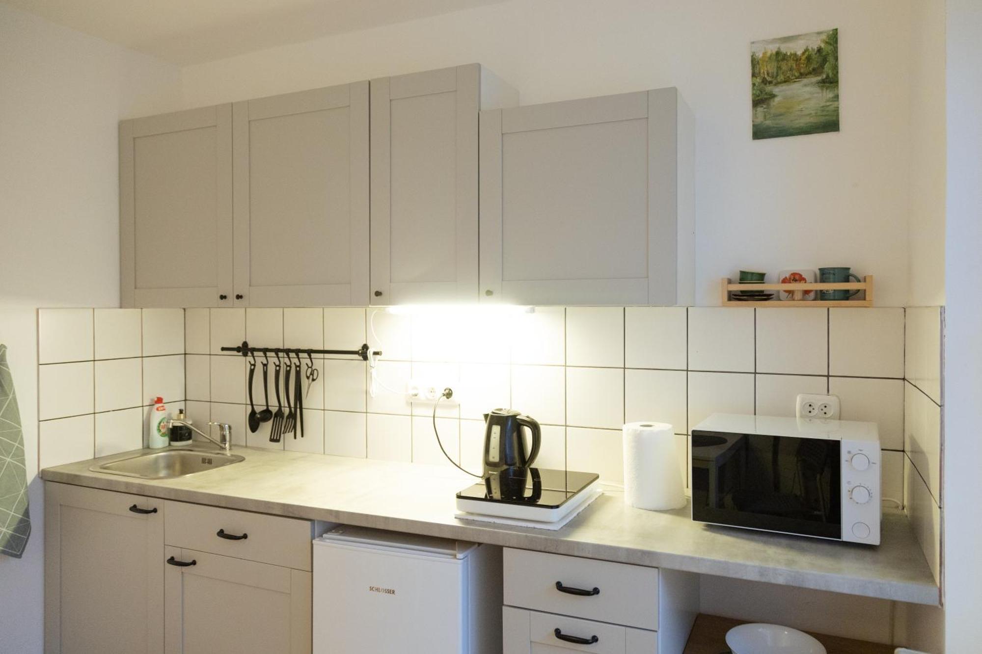 Visaginas Flat White Apartment Luaran gambar